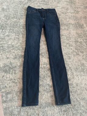 Hollister Women's Dark Indigo Skinny Jeans